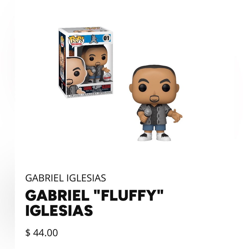Gabriel “Fluffy” Iglesias Funko Pop